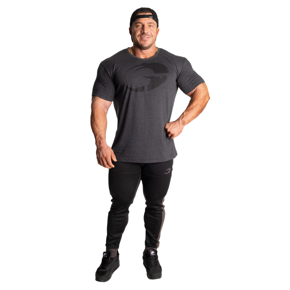 Gasp - Cadet Tee, Dark Grey Melange