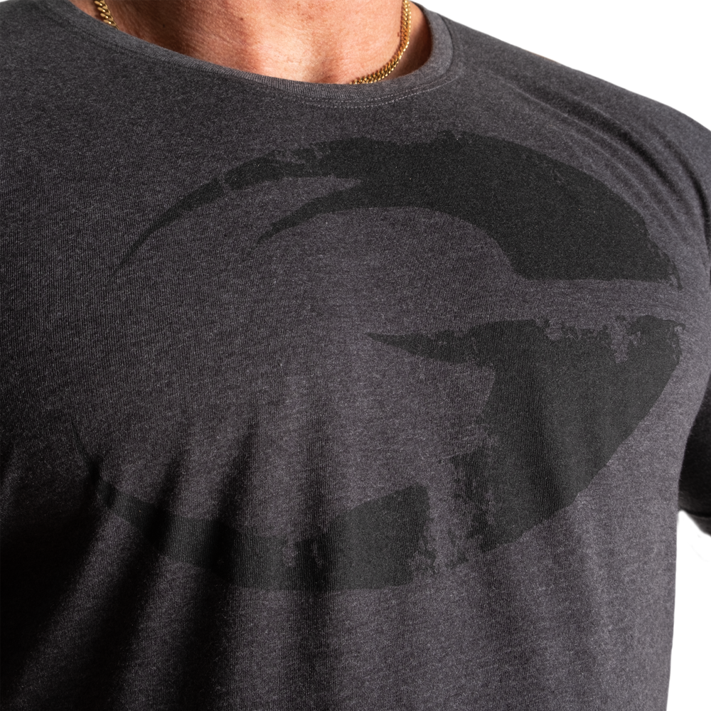 Gasp - Cadet Tee, Dark Grey Melange