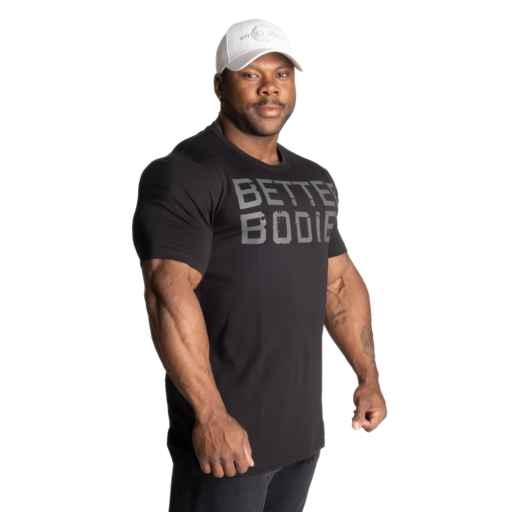 Better Bodies - Basic Tapered Tee, Black