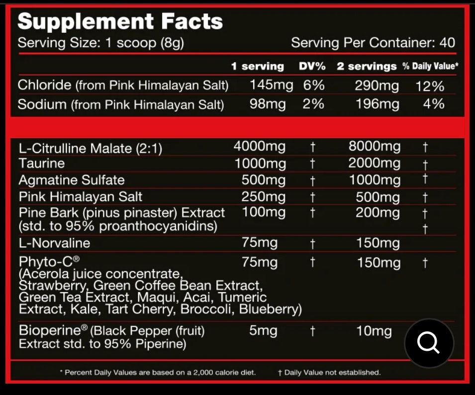 KILLER LABZ - FULL BLOOD - Pump PWO