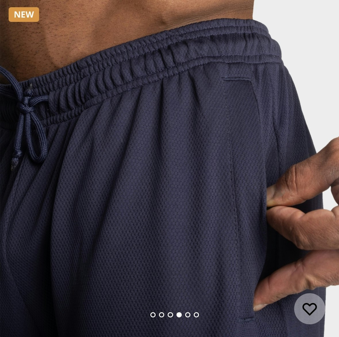 GASP - Original Mesh Pants, Dark Navy