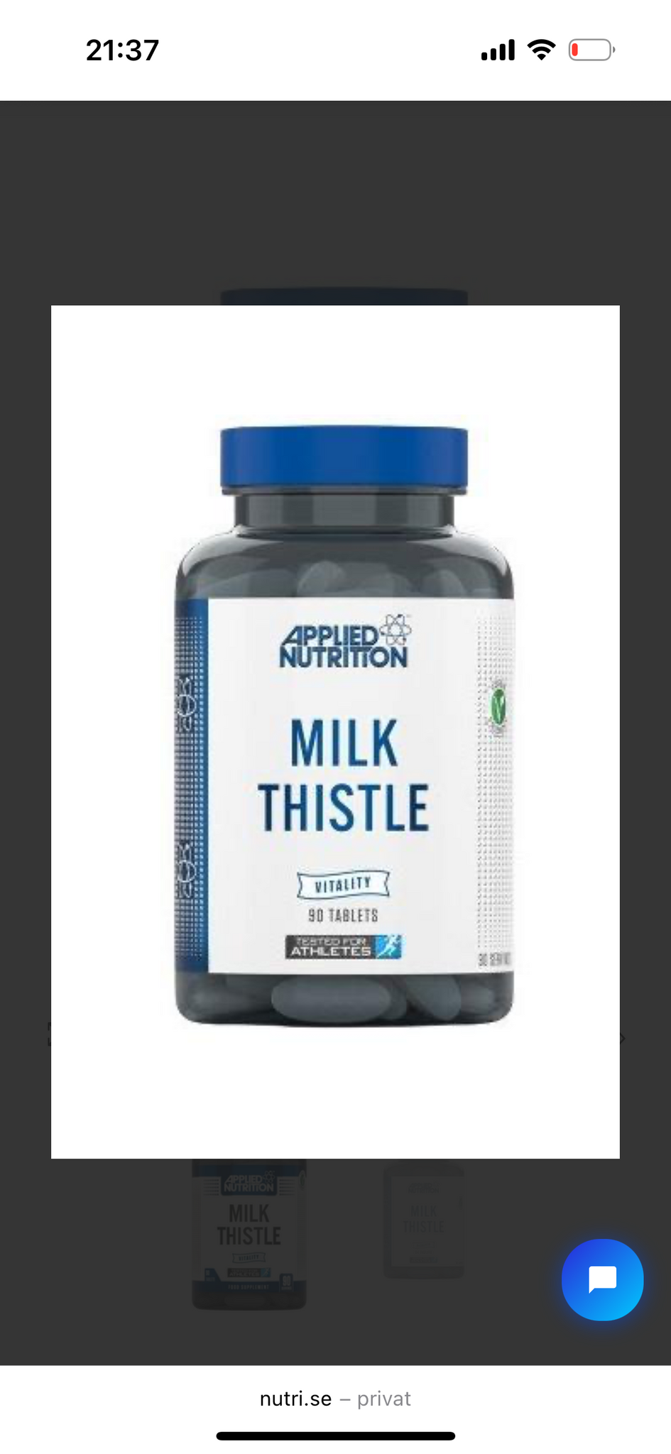 Applied Nutrition - Milk Thistle