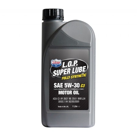 L.O.P. Super Lube Helsyntetisk 5w-30 C3 motorolja