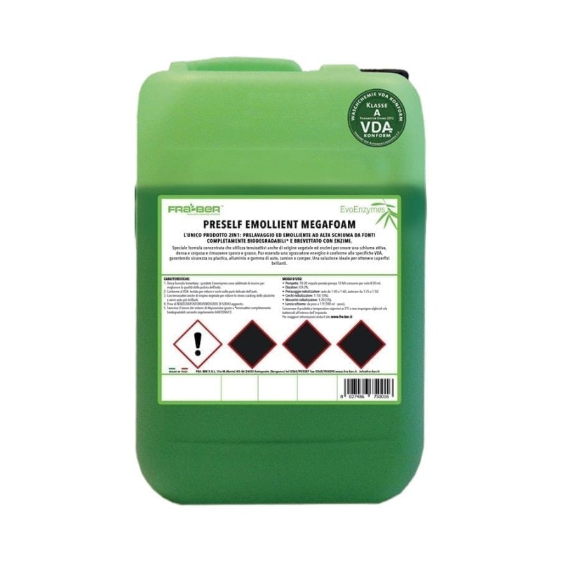 PRE SELF EMOLLIENT MEGAFOAM FÖRTVÄTTSMEDEL 25 KG VDA GODKÄNT