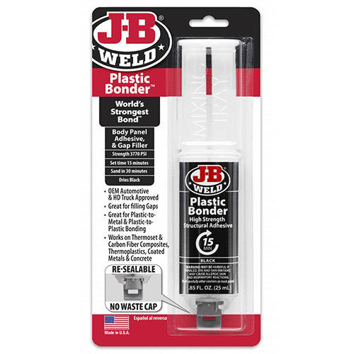JB Weld – PlasticBonder, Svart