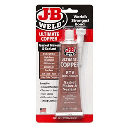 JB Weld Ultimate Copper Silicone – Packning/tätning 85gr
