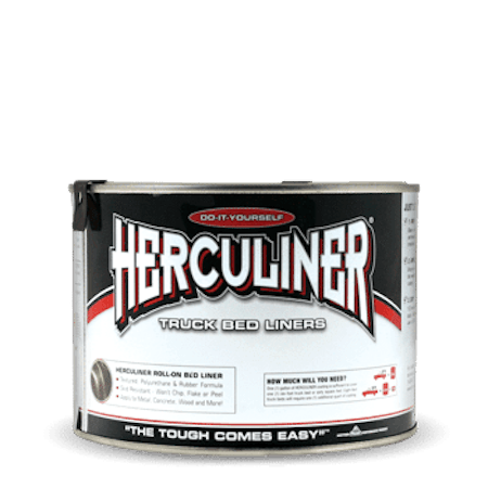 Herculiner Bed Liner Quarter