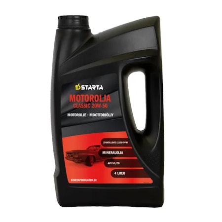 Starta - Motorolja Classic 20W-50