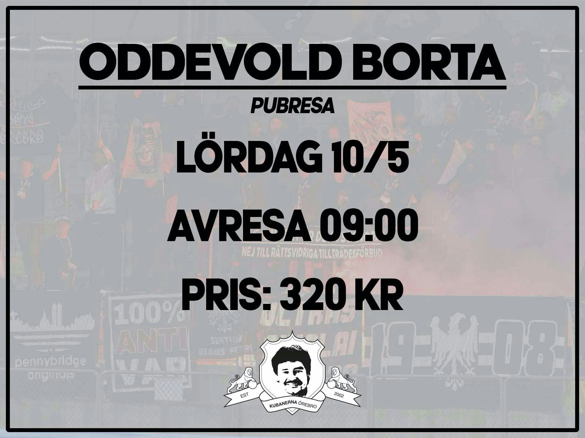 ODDEVOLD 10 MAJ