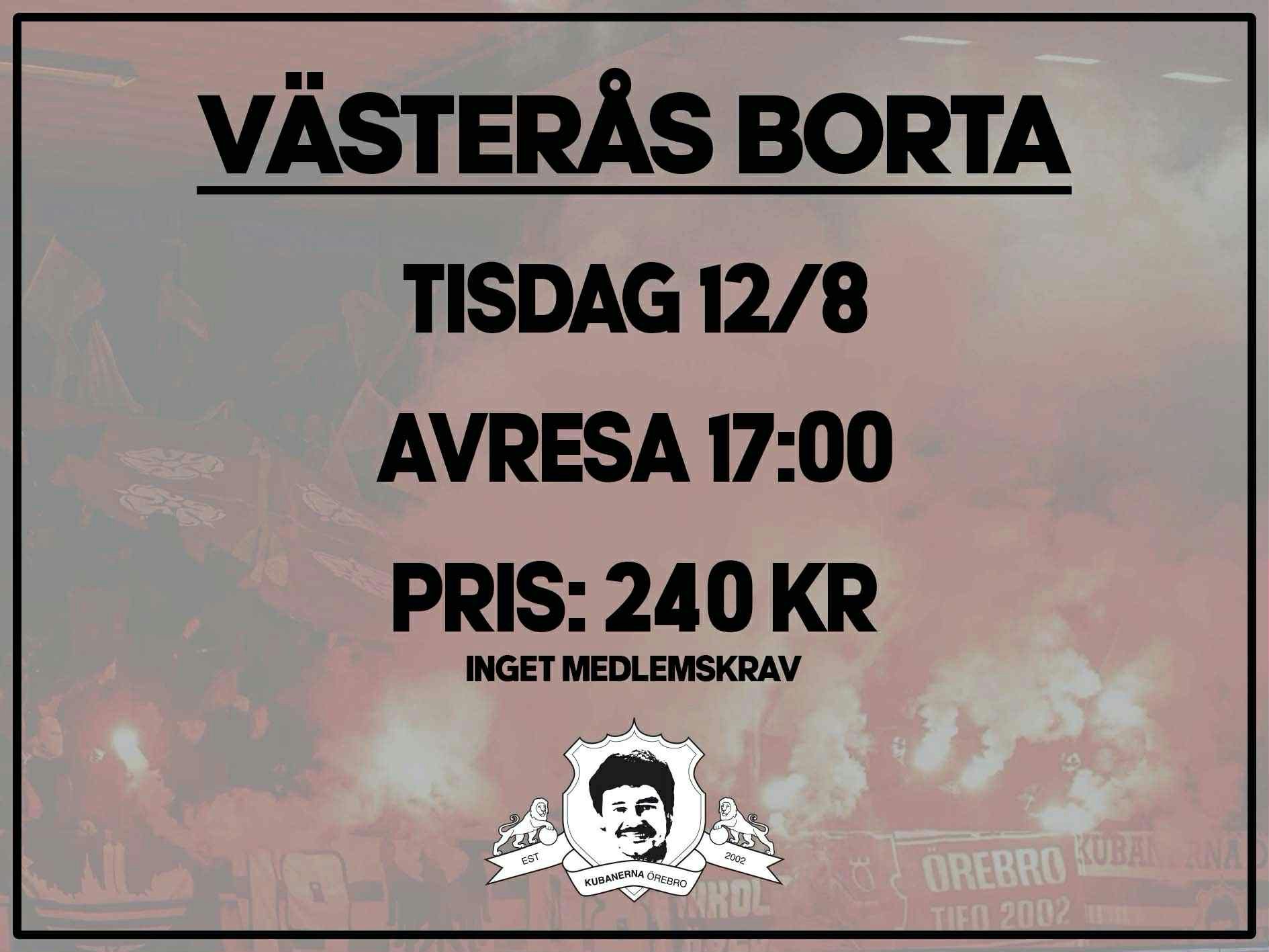 VÄSTERÅS 12 AUGUSTI
