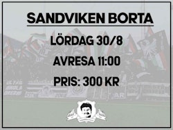 SANDVIKEN 30 AUGUSTI