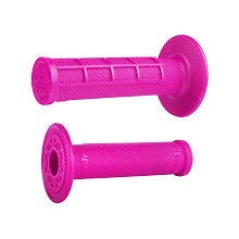 ODI Single-Ply Ruffian Half Waffle Grip Pink