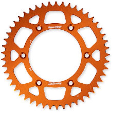 Supersprox Rear Alu. Sprocket Orange 52T KTM/HUSQVARNA