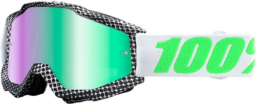 100% Accuri Newsworthy Goggle - Mr. Green Lens ORD PRIS 749:-