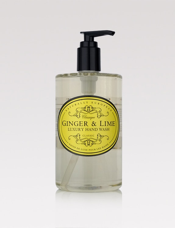 Ginger and lime handwash