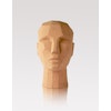 Terracotta head sculpture