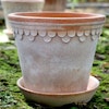 Handmade terracotta pot