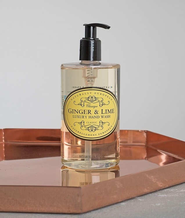 Ginger and lime handwash