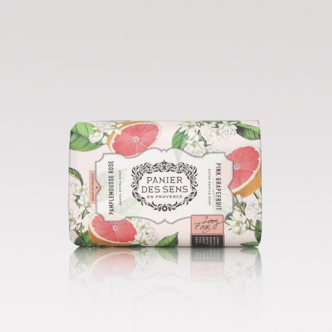 Pink grapefruit face and body soap