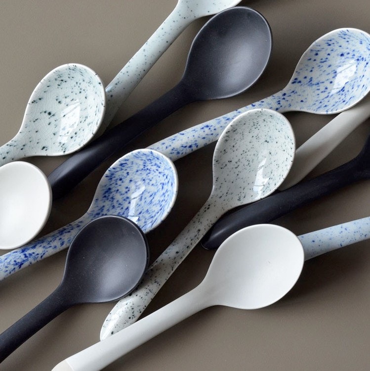 Handmade serving spoon