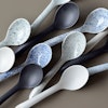Handmade serving spoon