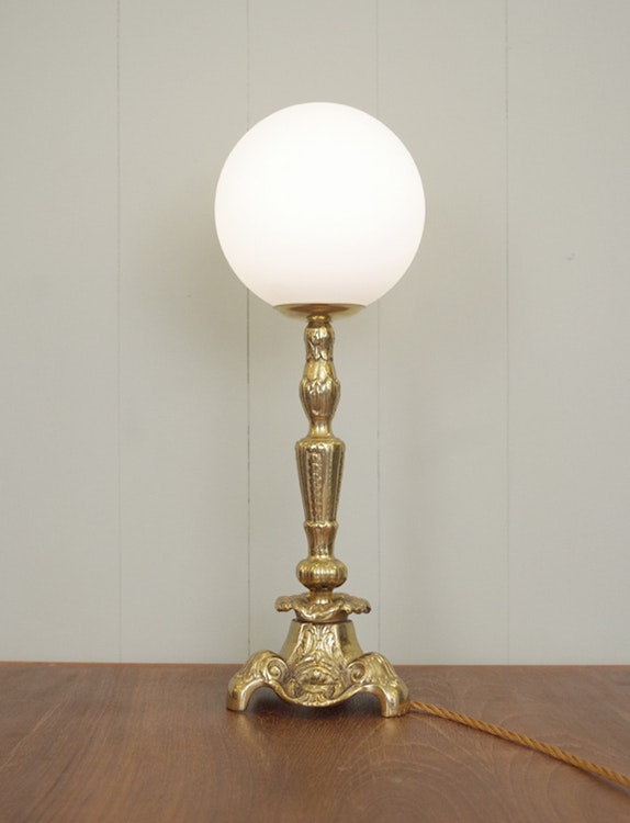 Up-cycled vintage table lamp