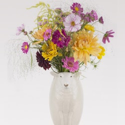 Suffolk sheep vase