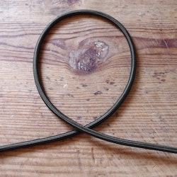 Round cable - black rayon