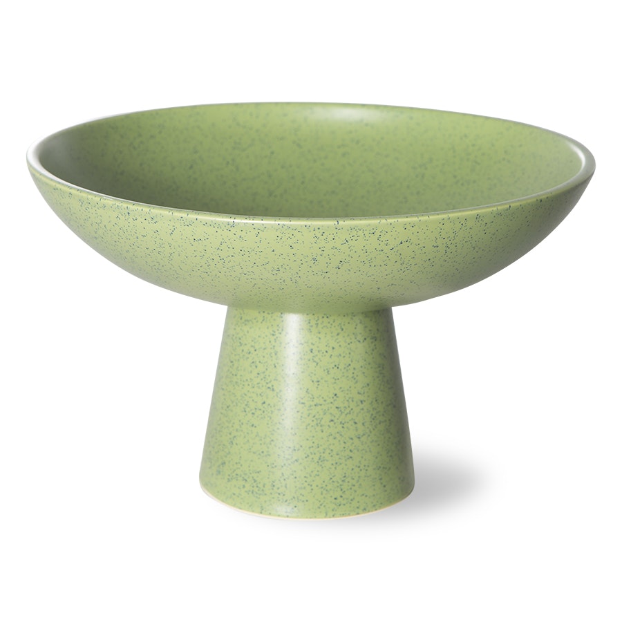 Ceramic bowl on base