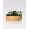 Ceramic low planter