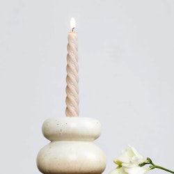 Soapstone candle holder