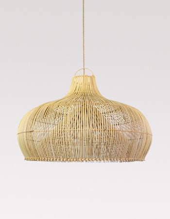 Bamboo lamp shade