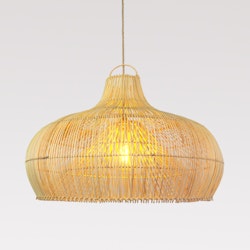 Bamboo lamp shade