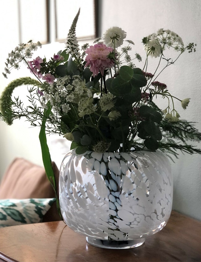 Handmade candle holder and vase