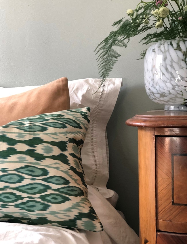 Ikat cushion cover