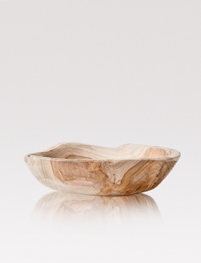 Wooden bowl