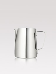 Steel milk jug