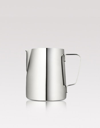 Steel milk jug