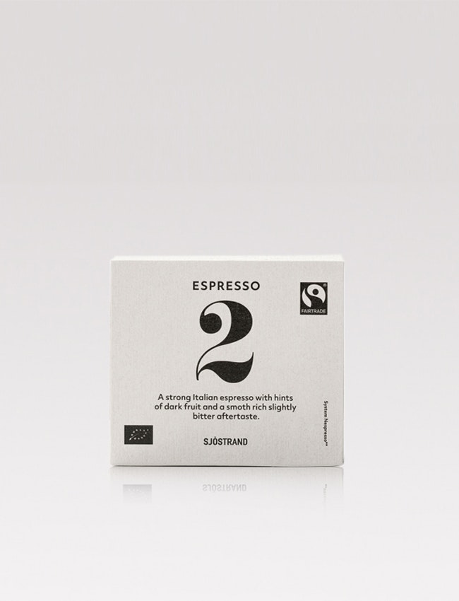 No.2 Espresso capsules