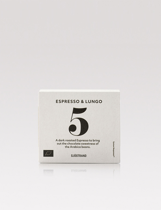 No.5 Espresso capsules
