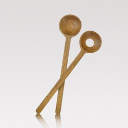 Wooden salad servers