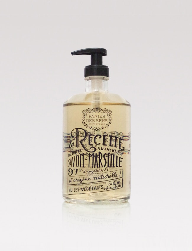 Glass bottle Provence handwash