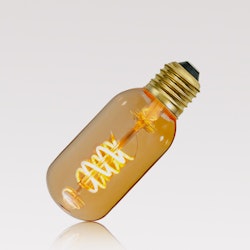 E27 T45 Spiral Amber dimmable