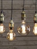 E27 G125 Vintage Gold dimmable