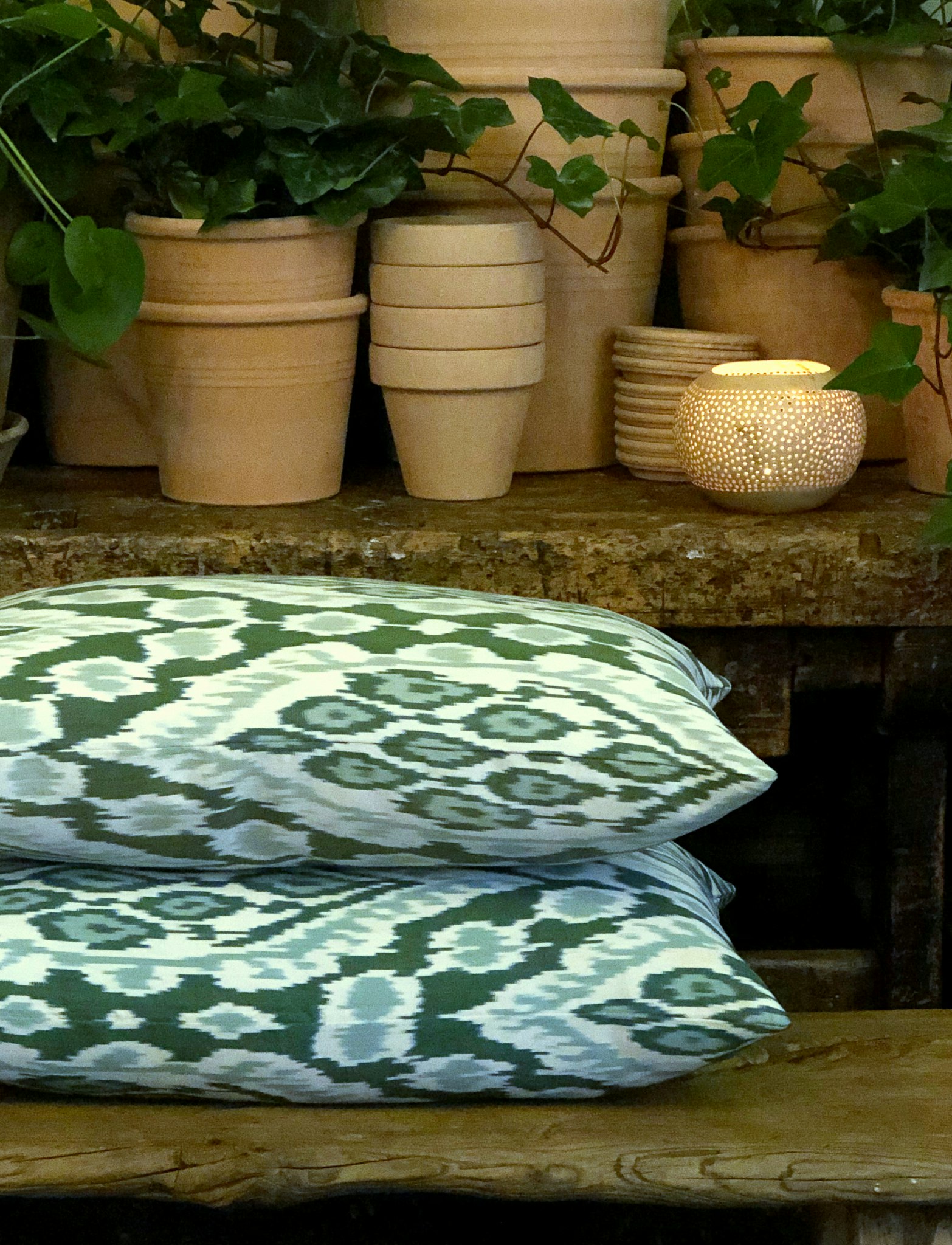 Ikat cushion cover