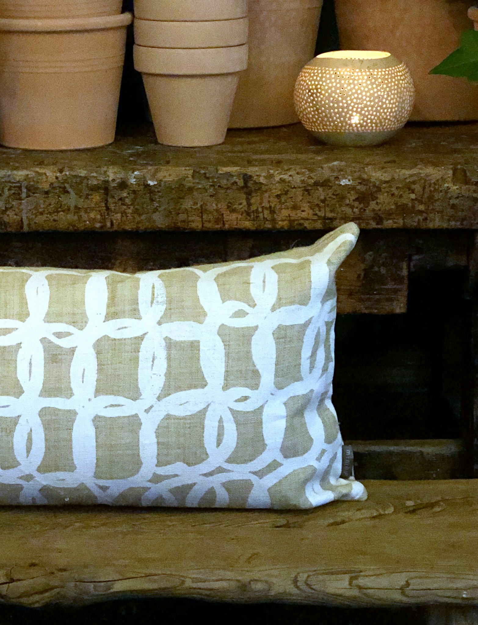Handmade cushion