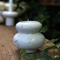 Soapstone candle holder