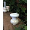 Soapstone candle holder