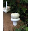 Soapstone candle holder