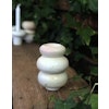 Soapstone candle holder